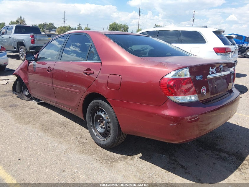 TOYOTA CAMRY 2006 VIN 4T1BE32K46U105177