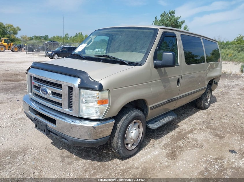 2008 Ford Econoline, Лівий зад, IAAI, VIN 1FBNE31L58DA77361 — фото 2