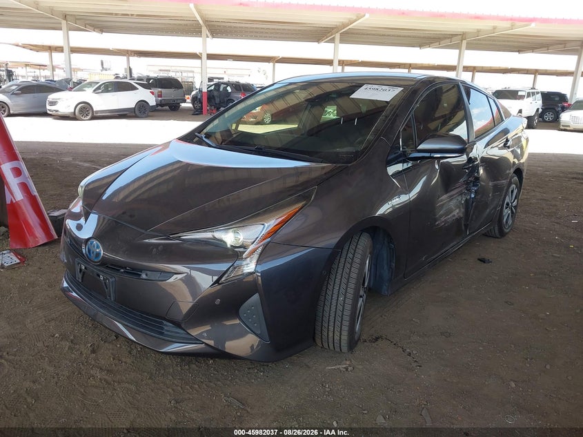 2017 Toyota Prius, Левый бок, IAAI, VIN JTDKBRFU5H3573035 — фото 2