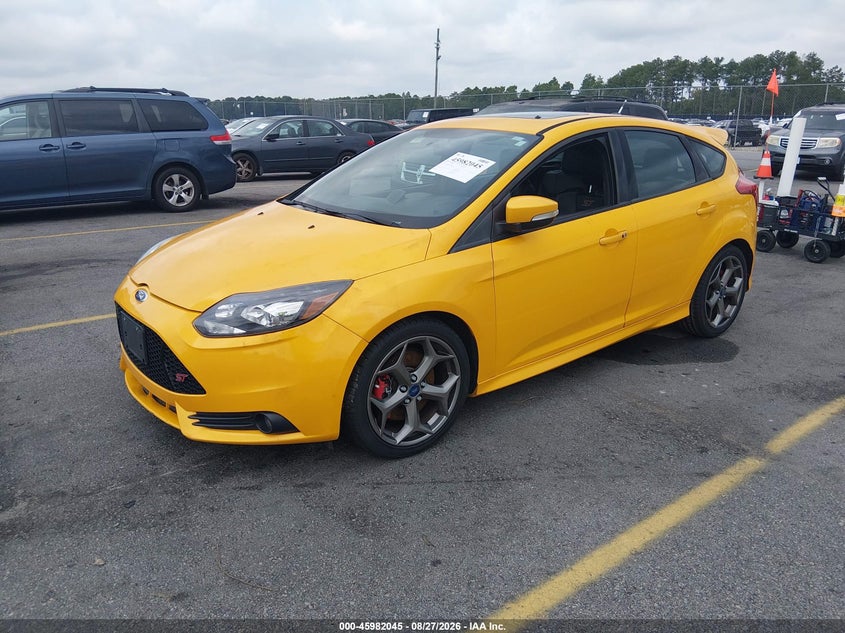2014 Ford Focus ST, Обычный износ, IAAI, VIN 1FADP3L92EL156593 — фото 2