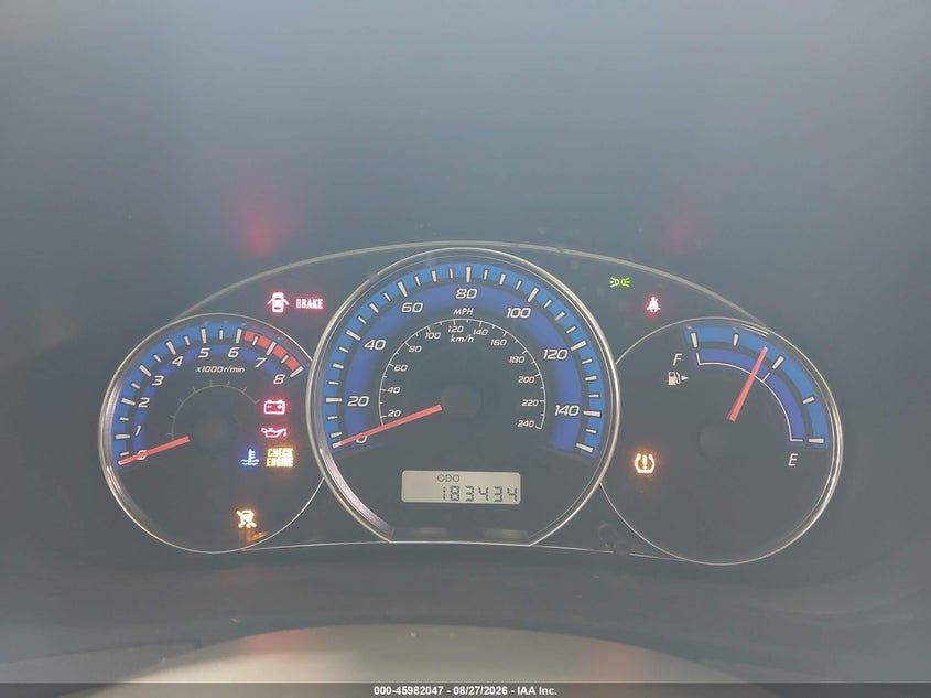 2009 SUBARU FORESTER auction photo 7