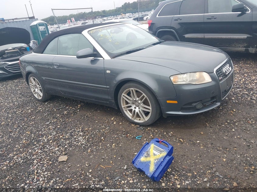 2009 AUDI A4 auction photo 1