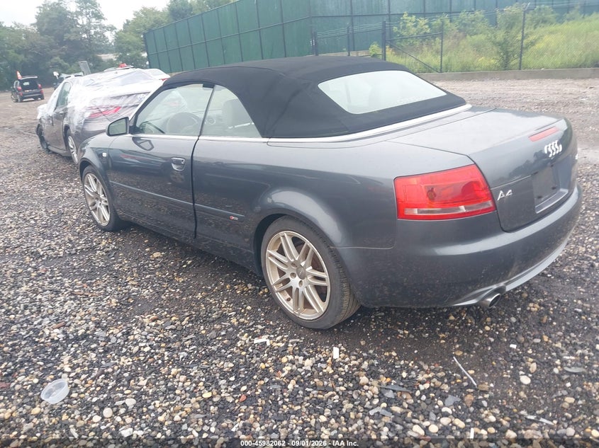 2009 AUDI A4 auction photo 3