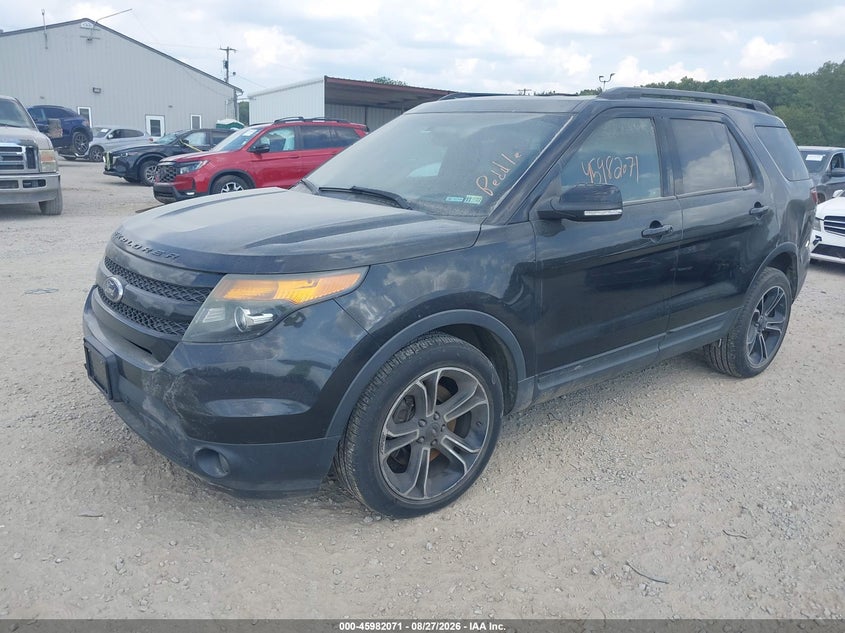 2015 Ford Explorer, Normal Wear & Tear, IAAI, VIN 1FM5K8GT8FGA12603 — photo 2