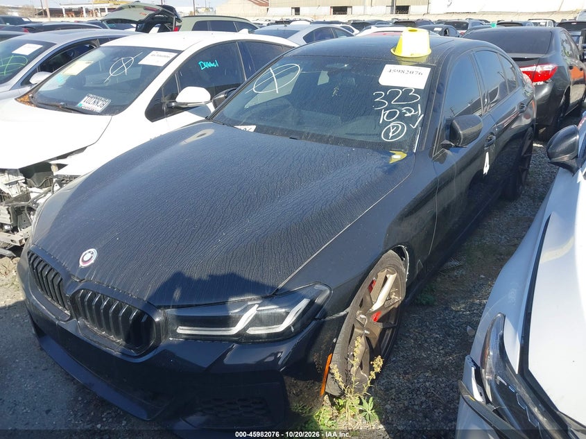 Vin: wba13bk02nck16018, lot: 46481316, bmw m550 i xdrive 20222