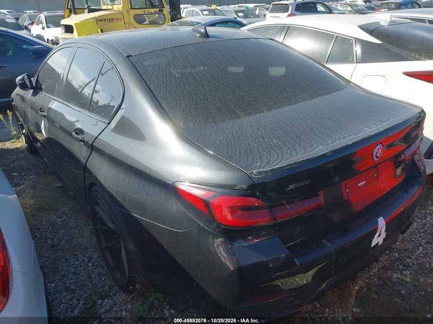 Vin: wba13bk02nck16018, lot: 46481316, bmw m550 i xdrive 20223