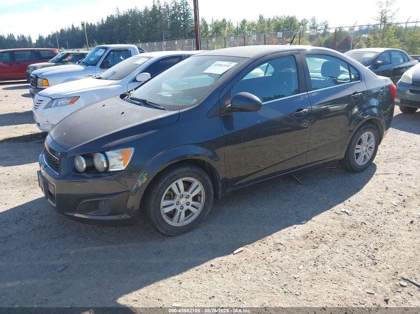 Vin: 1g1jc5sh0e4199796, lot: 46481345, chevrolet sonic lt auto 20142