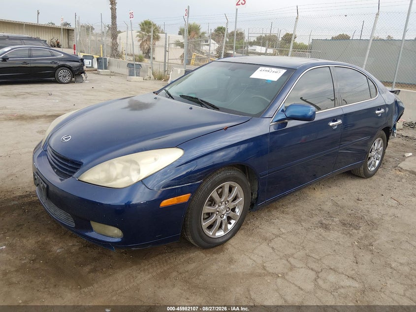 LEXUS ES 300 2002 VIN JTHBF30G220014232