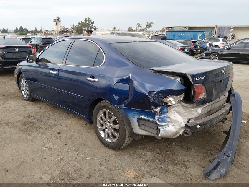 LEXUS ES 300 2002 VIN JTHBF30G220014232