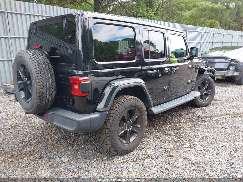 Vin: 1c4hjxeg5mw719083, lot: 46481352, jeep wrangler unlimited sahara altitude 4x4 20214