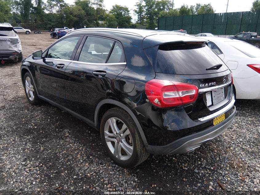Vin: wdctg4eb1fj119635, lot: 46481372, mercedes-benz gla 250 20153