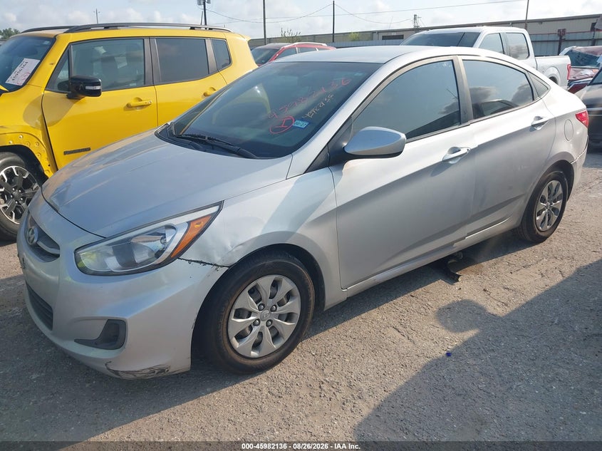 2016 Hyundai Accent, Обычный износ, IAAI, VIN KMHCT4AE9GU128189 — фото 2