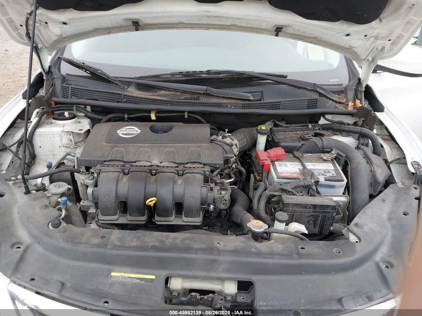 2014 NISSAN SENTRA SEDAN 1.8L I-4 DOHC, VVT, REGULAR , 130HP