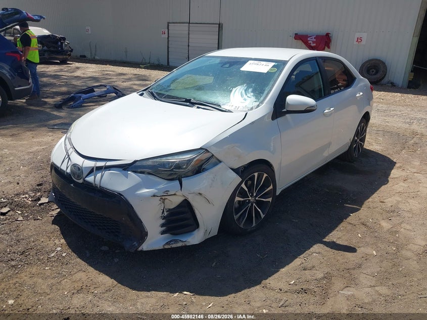 2019 Toyota Corolla, Удар спереду, IAAI, VIN 5YFBURHE7KP886277 — фото 2