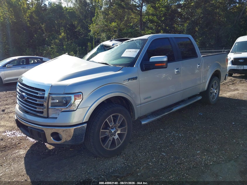 2014 Ford F-150, Roof, IAAI, VIN 1FTFW1CT7EFC27405 — photo 2