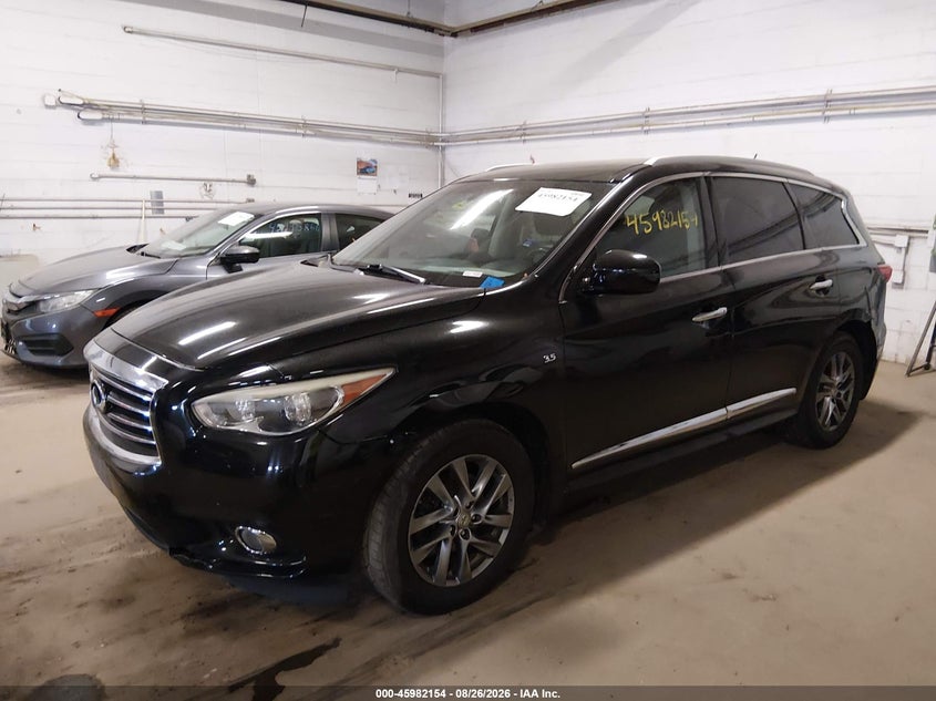 Vin: 5n1al0mm5fc519511, lot: 46481394, infiniti qx60 20152