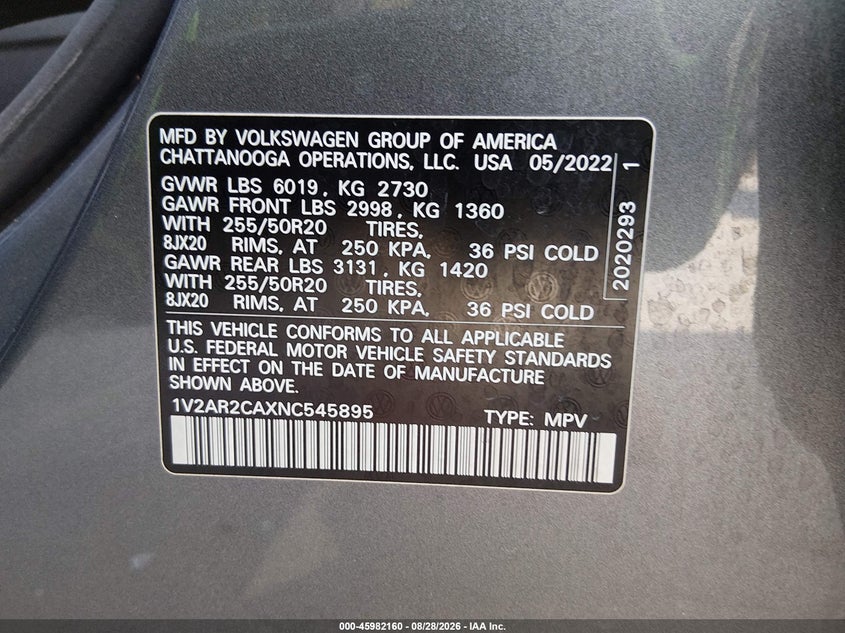 Фото 9 - VOLKSWAGEN ATLAS
