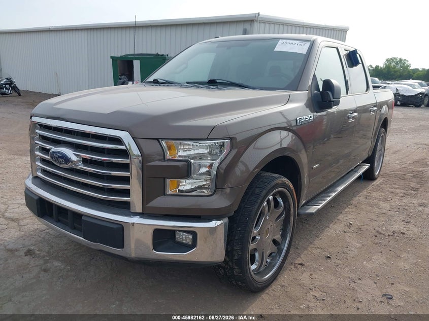 2016 Ford F-150, Удар спереду, IAAI, VIN 1FTEW1CP8GKF47065 — фото 2