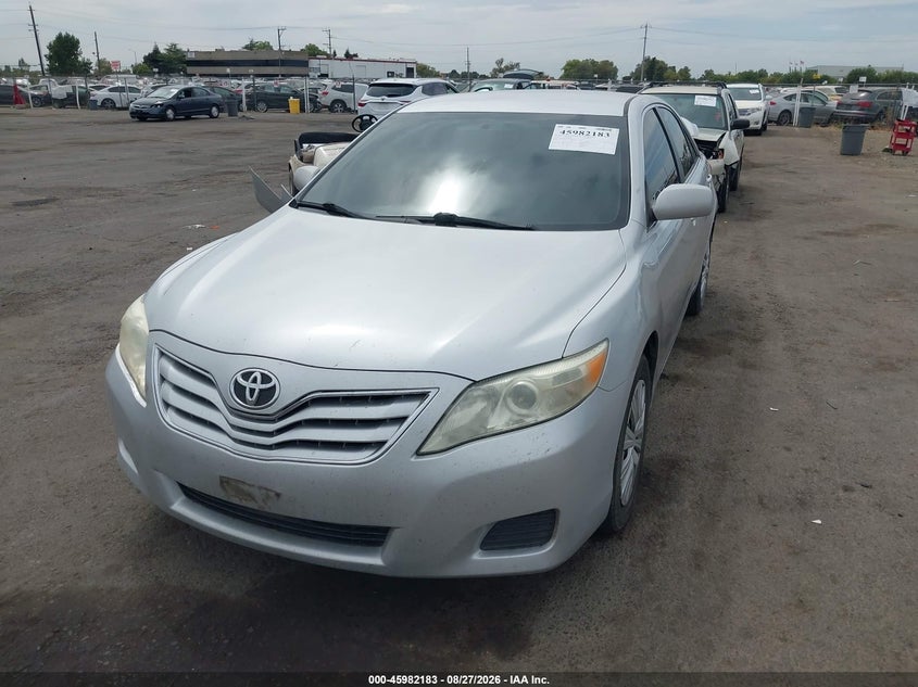 2010 Toyota Camry, Rear, IAAI, VIN 4T1BF3EK7AU009206 — photo 2