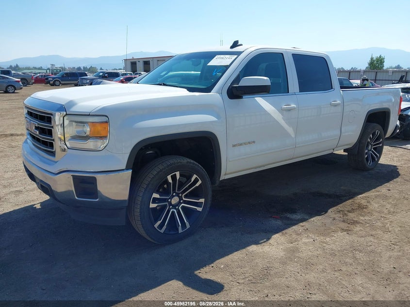 2015 GMC Sierra, Удар ззаду, IAAI, VIN 3GTP1UECXFG519082 — фото 2