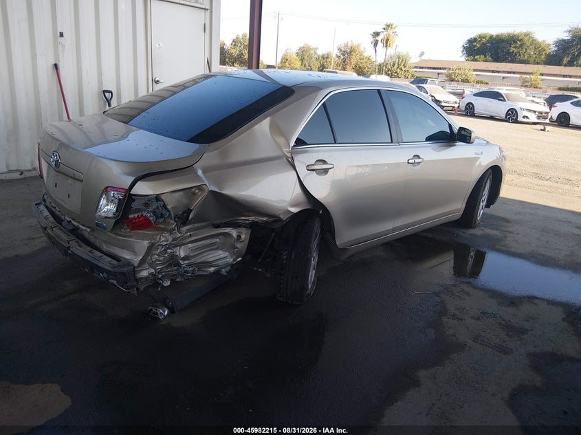 TOYOTA CAMRY HYBRID 2007 VIN 4T1BB46K37U029204