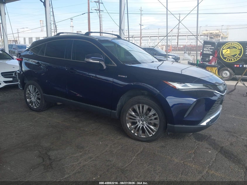 2021 Toyota Venza Xle, Rear, IAAI, VIN JTEAAAAHXMJ014219