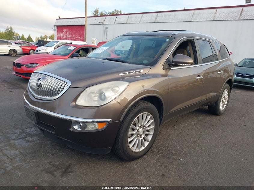 2010 Buick Enclave, Rear, IAAI, VIN 5GALRAED0AJ250517 — photo 2