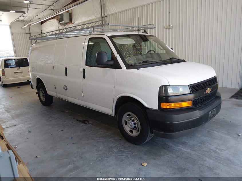 Vin: 1gcwgbfp6m1302317, lot: 46481472, chevrolet express cargo rwd 2500 extended wheelbase wt 2021 img_1