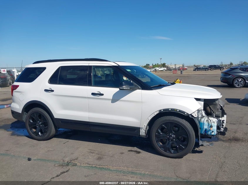 2019 FORD EXPLORER SPORT UTILITY VEHICLE 3.5L V-6 DI, DOHC, VVT, TURBO, 365HP