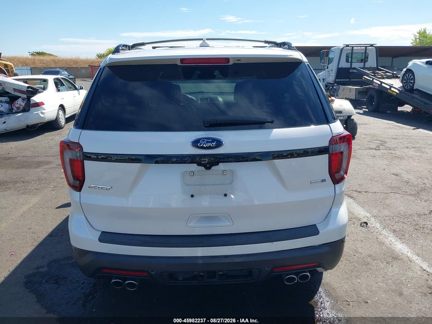 2019 FORD EXPLORER SPORT UTILITY VEHICLE 3.5L V-6 DI, DOHC, VVT, TURBO, 365HP