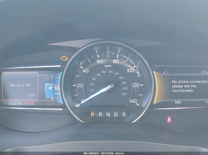 2019 FORD EXPLORER SPORT UTILITY VEHICLE 3.5L V-6 DI, DOHC, VVT, TURBO, 365HP