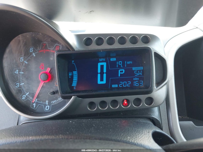 2013 CHEVROLET SONIC auction photo 7
