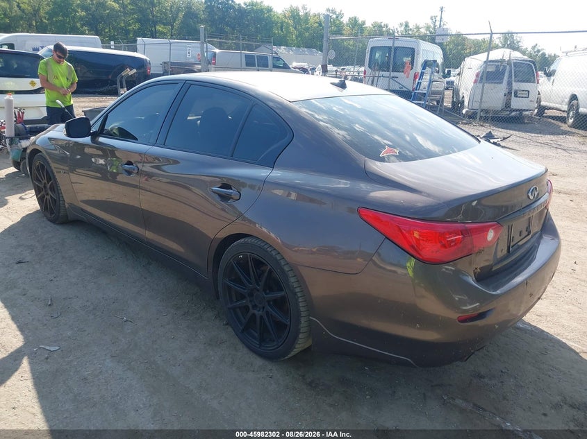 INFINITI Q50 2014 VIN JN1BV7AP3EM691767
