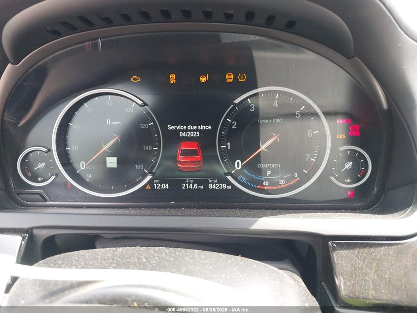 BMW 750I 2014 VIN WBAYA8C55ED825003