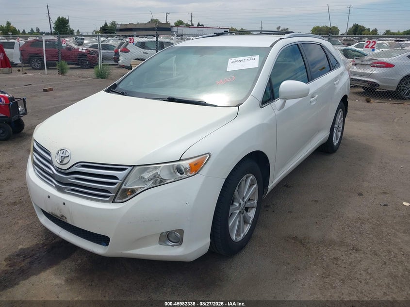 2010 Toyota Venza, Удар сзади, IAAI, VIN 4T3ZA3BB4AU023248 — фото 2