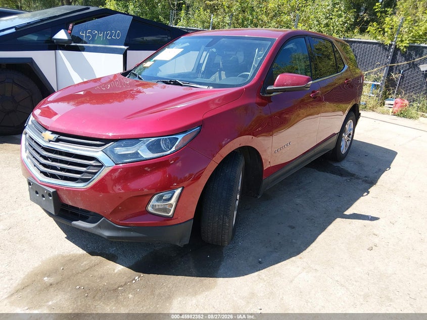 2018 Chevrolet Equinox, Right Side, IAAI, VIN 3GNAXJEV0JS555140 — photo 2
