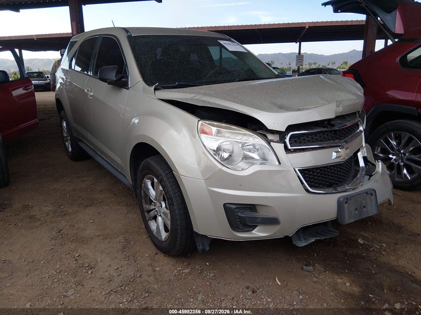 2015 Chevrolet Equinox Ls, Левый перёд, IAAI, VIN 1GNFLEEK3FZ140046