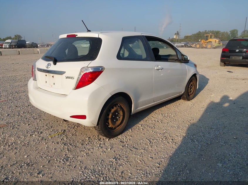 2014 TOYOTA YARIS auction photo 4