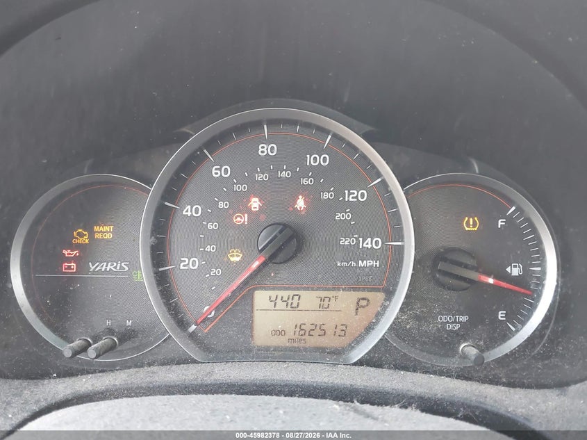 2014 TOYOTA YARIS auction photo 7