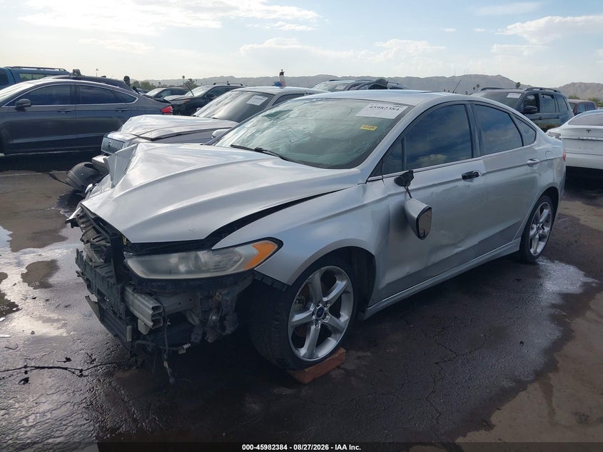 2015 Ford Fusion, Right Front, IAAI, VIN 3FA6P0H75FR130622 — photo 2