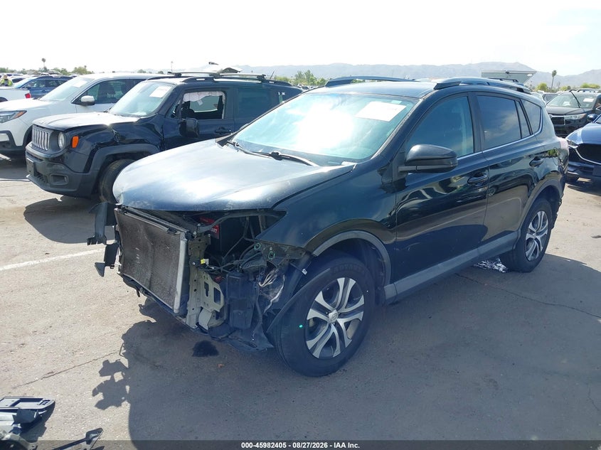 2017 Toyota RAV 4, Удар спереду, IAAI, VIN 2T3ZFREV9HW395740 — фото 2