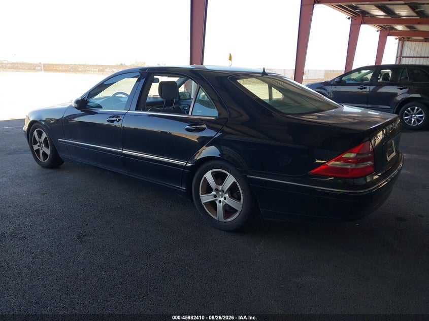 2000 MERCEDES-BENZ S 500 auction photo 3