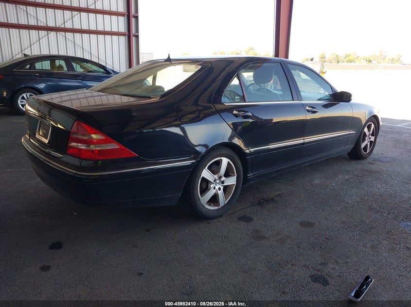 2000 MERCEDES-BENZ S 500 auction photo 4