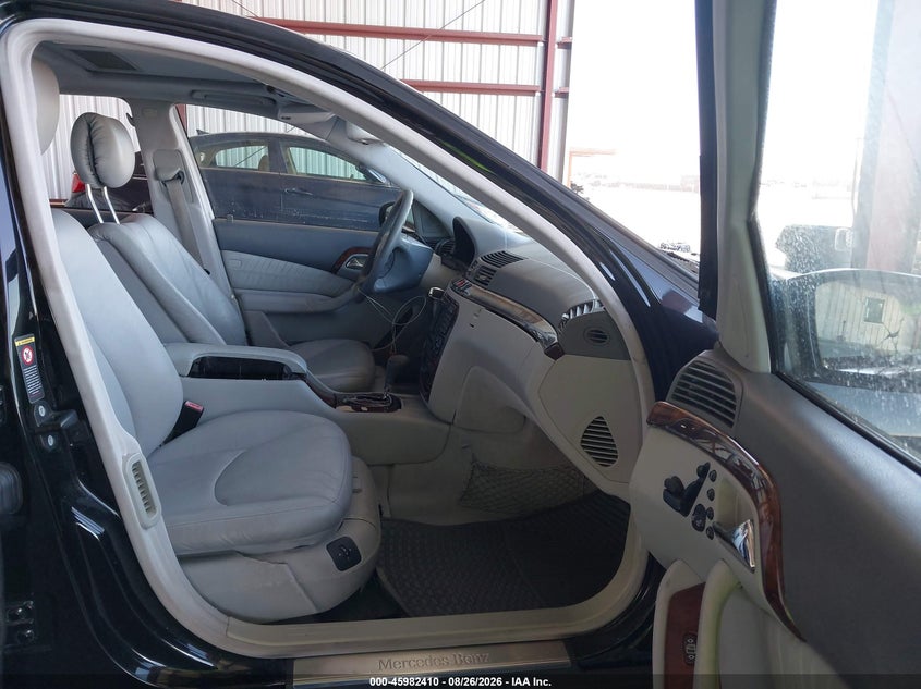 2000 MERCEDES-BENZ S 500 auction photo 5