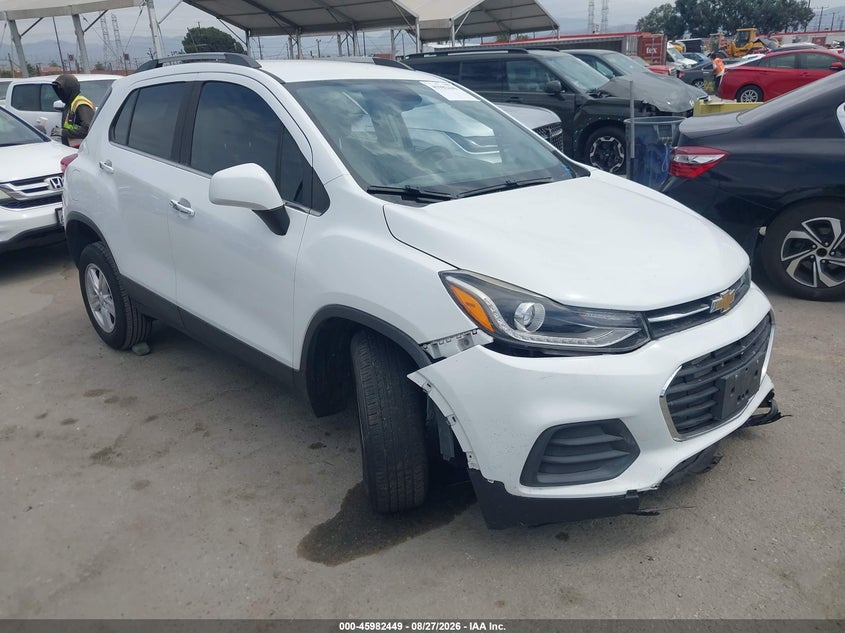 2018 Chevrolet Trax Lt, Front, IAAI, VIN KL7CJLSB1JB583112