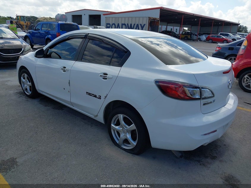 Vin: jm1bl1u73d1847477, lot: 46481690, mazda mazda3 i sport 20133