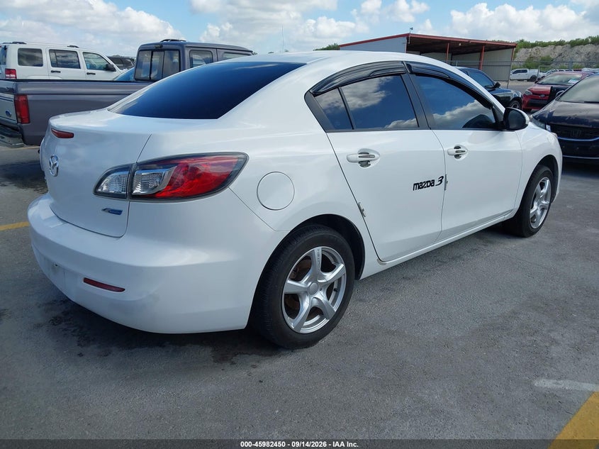 Vin: jm1bl1u73d1847477, lot: 46481690, mazda mazda3 i sport 20134