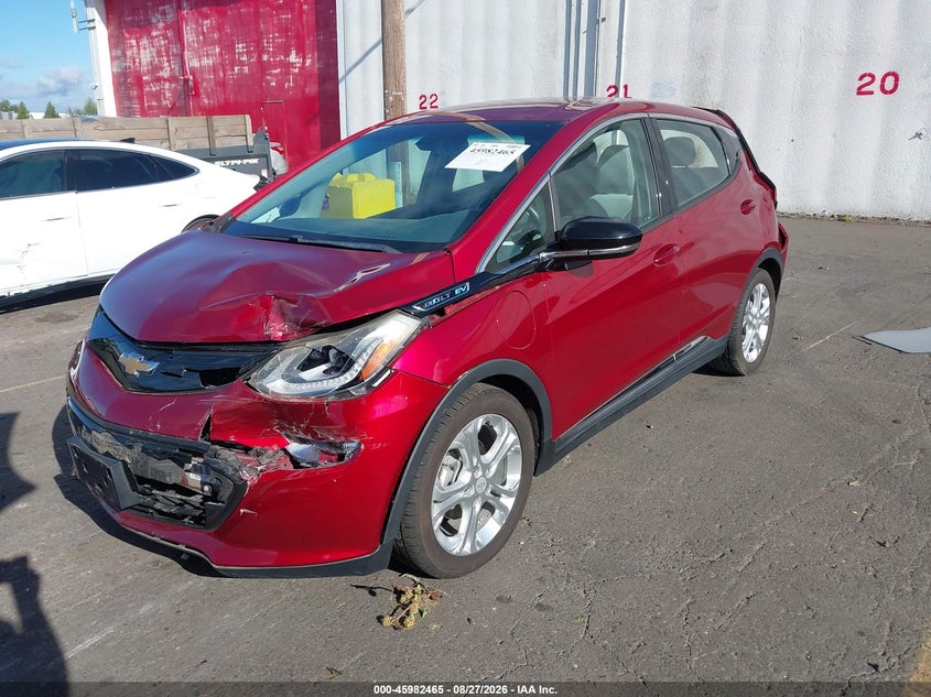 Vin: 1g1fw6s09j4138034, lot: 46481705, chevrolet bolt ev lt 20182