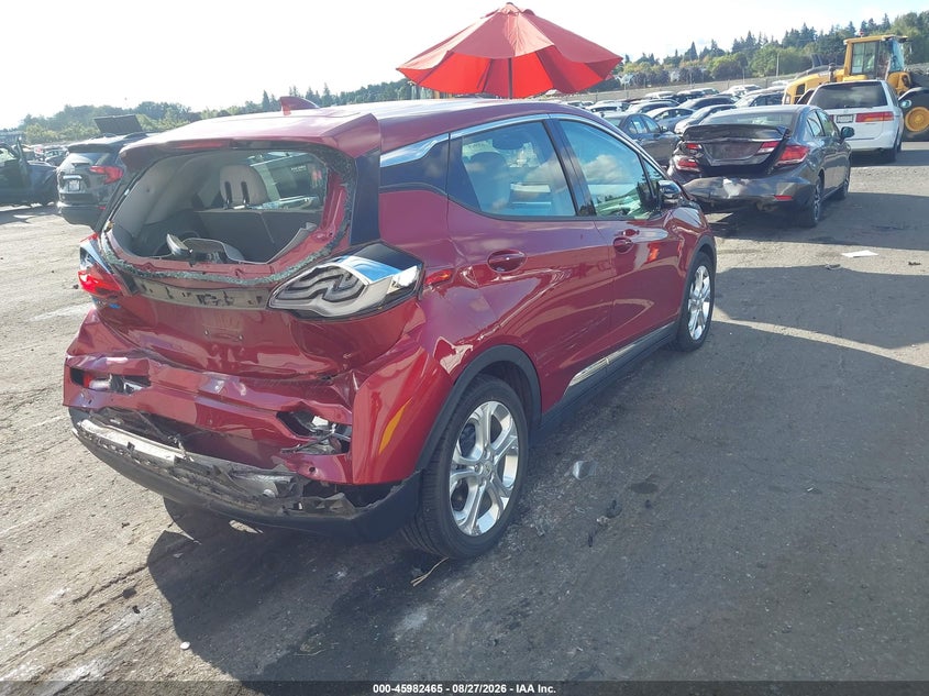 Vin: 1g1fw6s09j4138034, lot: 46481705, chevrolet bolt ev lt 20184