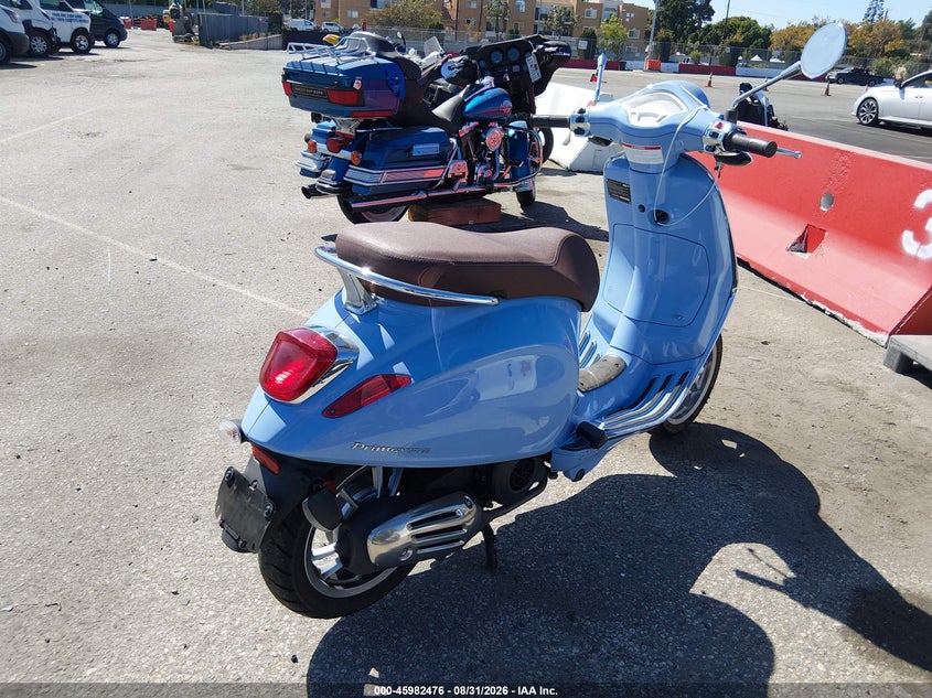 2019 VESPA PRIMAVERA auction photo 4